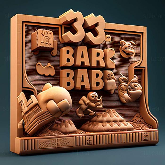 3D model Super Mario Bros35 game (STL)